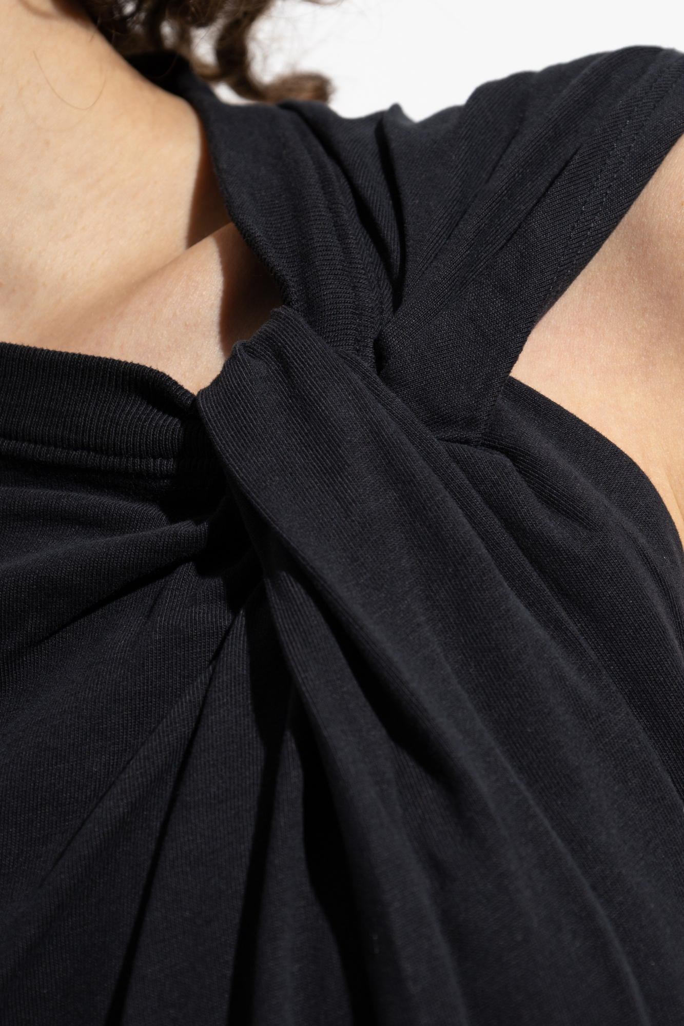 ワンピース ISABEL MARANT Woman Dress Black RO0247FAA4J15I 01BK AMARA DRESS Woman black | ISABEL MARANT Official online store